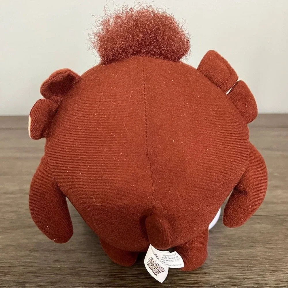 Looney Tunes Taz Tasmanian Devil Plush Toy Factory Round Ball Stuffed Animal